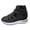 Black, variant on Orthopedic Sneaker Sandals for Women 2026 Comfortable Lightweight Side Zipper Wedge Hollow out Platform Chunky Wedges Casual Shoes,Black Size 7