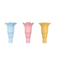 thumbnail image 3 of Hanging Hole Design Cone Rack Full Size Icecream Silica Gel Scalable And Scalable Fold Up Easy To Clean Drip Proof Blue Pink And Yellow 12.6CM Two Sets Of 6, 3 of 9