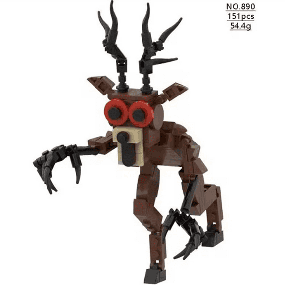 2025 NEW 99-Nights In The Forest Blocks Toy 7" 99nights The Owl and Deer Buildable Fantasy Toy for Video Game Fans, Brthday Present, Family Decoration Building Blocks