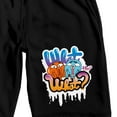 thumbnail image 2 of The Amazing World Of Gumball What What Adult Black Sleep Pajama Shorts
-XXL, 2 of 5