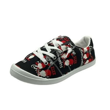 

Women Canvas Shoes Valentine s Day Fashion Printing Lacing Strap Flat Bottom Cloth Shoes Women s Breathable Anti-skid Casual Shoes Single Shoes for Women