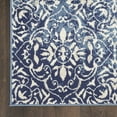 thumbnail image 4 of Nourison Jubilant Floral Navy/Ivory 5'3" x 7'3" Area Rug (5x7), 4 of 8