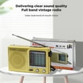 thumbnail image 2 of KK9 Weather Radio SW AM FM Portable Radio Battery Operated Longest Lasting Radio For Emergency Hurricane Running Walking Home, 2 of 9