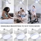 thumbnail image 3 of LED Fan Light Dimmable Screw Smart Remote Control Integrated Ceiling Fan Light Suitable for Bedrooms, 3 of 5