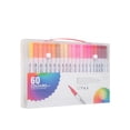 thumbnail image 2 of Set de plumas acuarelas de doble cabeza - 24 colores vibrantes para niños y adultos, rotuladores de 2 ml con puntas finas y generales, ideales para pintar, libros para colorear y proyectos artísticos, 2 of 6