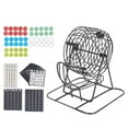 thumbnail image 2 of Metal Cage Game With Balls, Portable Rotating Metal Cage Game Set Interactive Manual Operation Flexible  For Party, 2 of 8