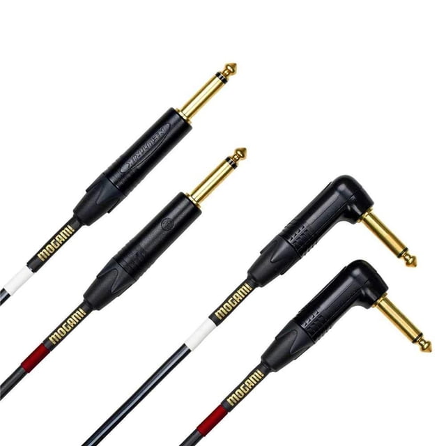 Cable de Instrumento Mogami Gold Key S 15R Desbalanceado 15 Pies