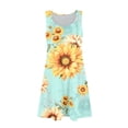 thumbnail image 1 of Robe Fille Enfants Robes d'Été pour Filles Robe d'Anniversaire Robe Arc-en-Ciel Tenues Bébé Fille 7-8 Ans, 1 of 7