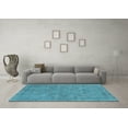 thumbnail image 3 of Ahgly Company Indoor Rectangle Oriental Light Blue Industrial Area Rugs, 5' x 8', 3 of 4