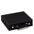 thumbnail image 2 of Sleek Black Poker Case w/ Poker Chips,2 Playing Cards,5 Dice, 2 of 2