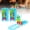 2pcs, variant on Mini Color Stack Challenge, Portable Brain Teaser Travel Game with 40 Color Rings, Giant Matching Puzzle Quick React Fun Board for Family Night Party Adults