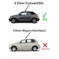 thumbnail image 3 of Driver Left Side Door Window Door Glass Compatible with Chrysler PT Cruiser 2 Door Convertible 2004-2008 Models, 3 of 5