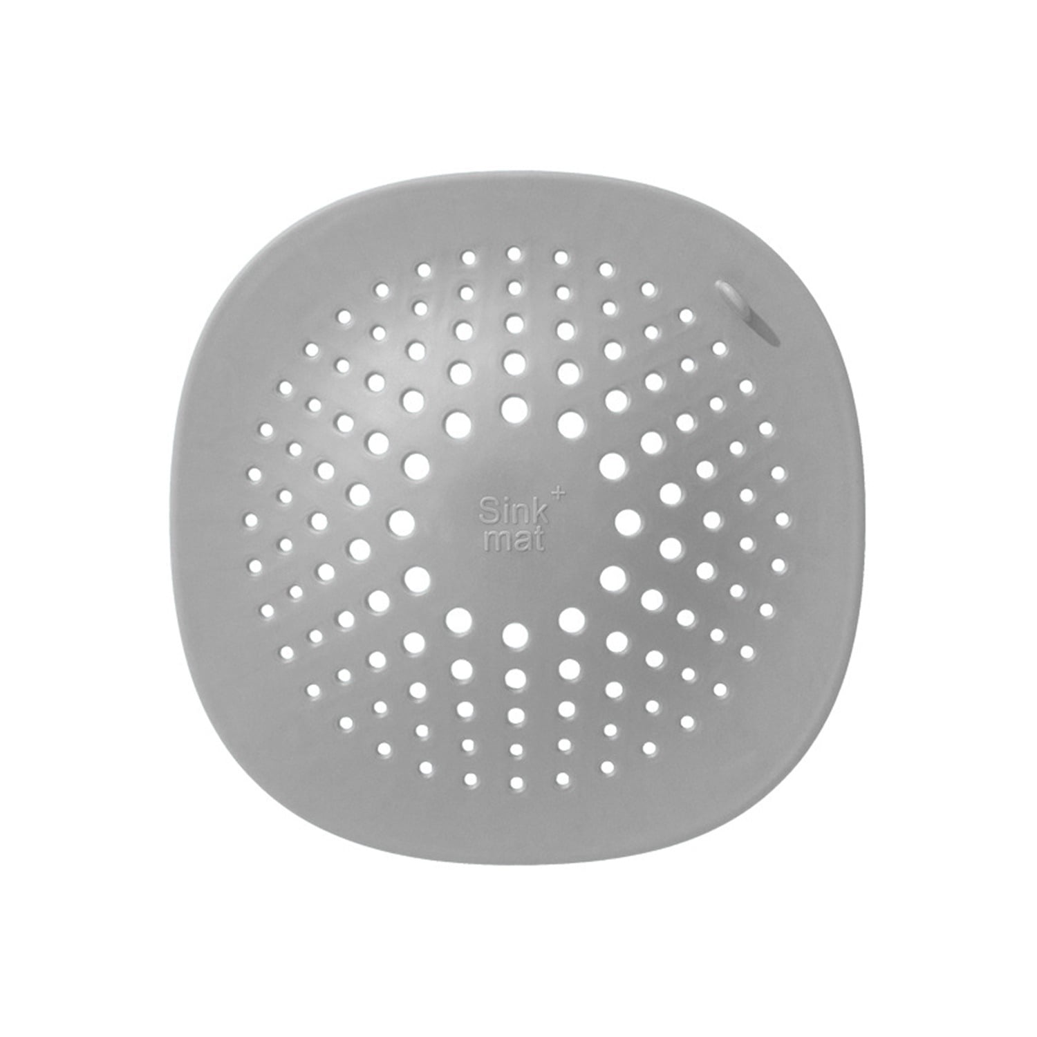 Drain Hair Catcher Protector, Silicone Drain Stopper, 1 PSC Hair Catcher Shower Drain, Drain Strainer for Bathroom and Kitchen, Bathtub Drain Cover, Grey
