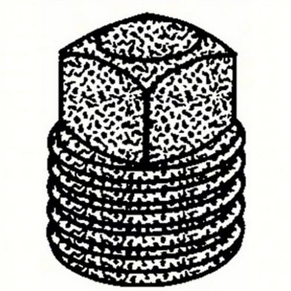 ACR Fittings 44672 Solid Sh Plug 3/8 Brass