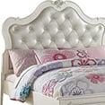 thumbnail image 4 of Acme Edalene Full Bed Synthetic Leather & Pearl White, 4 of 7