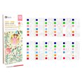 thumbnail image 1 of 12 hojas de libros de dibujo para colorear, material no tóxico para juguetes de niños (hada de las flores) JShteea libre de BPA, 1 of 2