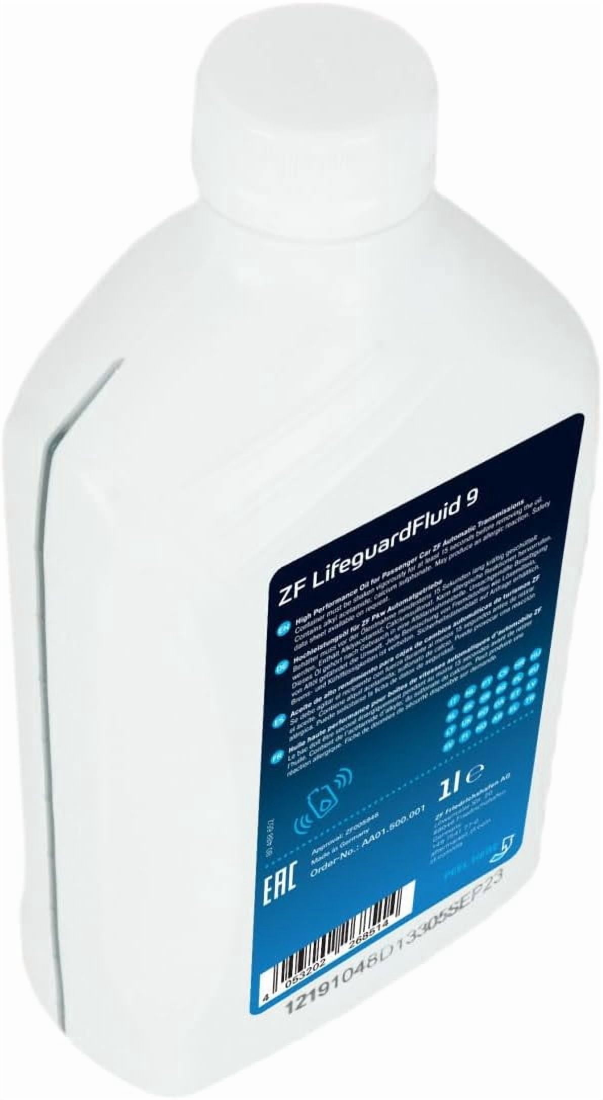 ZF Lifeguard-9 Full Synthetic Automatic Transmission Fluid, 1 Liter