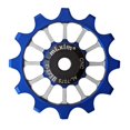 thumbnail image 1 of Polea de Cambio 12T Cerámica de Aluminio Jockey Rueda Trasera Ajustar Azul shamjiam Rueda de jockey de bicicleta de cerámica, 1 of 6