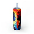 thumbnail image 2 of 20oz Maars Insulated Skinny Tumbler with Straw Abstract Portrait Travel Cup, 2 of 4