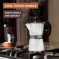 thumbnail image 4 of Cafetera Bellemain para 9 tazas, aluminio, color blanco, 4 of 6