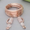thumbnail image 2 of The Beadsmith Square Craft Wire - Soft Temper Beading Wire, Rose Gold Color, 18 Gauge, 4 Yards, 2 of 8
