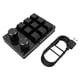 thumbnail image 4 of Teclado macro compatible con Bluetooth Teclado mecánico de 9 teclas y 2 perillas (negro) Ehuebsd  Para estrenar, 4 of 9