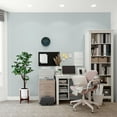 thumbnail image 6 of Glidden HEP Interior Paint + Primer Winter Chill / Gray, Flat, 1 Quart, 6 of 9