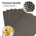 thumbnail image 5 of VCVCOO Placemats Set of 6, Vinyl Table Place Mats Stain Resistant Placemats Washable Wipeable Placemat for Kitchen Dining Table Indoor Outdoor, 5 of 12
