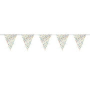 Unique Industries Assorted Colors Polka Dot Party Banner, 144" x 11.0"