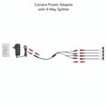 thumbnail image 2 of Night Owl 15V-1.6A Camera Power Adapter with 4-Way Power Splitter - Powers up to 4 Cameras, 2 of 3