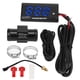 thumbnail image 1 of Medidor de temperatura del agua para motocicleta Pantalla LCD ultrafina Carcasa de ABS Medidor de temperatura del agua para modificación DC12V Azul, 1 of 5