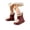 N185 Beige, variant on Baby Rain Boots Mid Calf Cartoon Bear Design Waterproof Lightweight Kawaii Comfortable Rainy Season Dailywear Girls Rain Boots Size 2-2.5 Years Navy