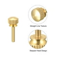 thumbnail image 4 of Knurled Thumb Screws, M3x16mm Brass Shoulder Bolts Stepped Grip Knobs Fasteners for Electronic 5Pack, 4 of 5