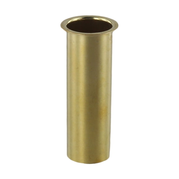 Brass Drain Tube for Boat Yacht Transom Splashwell Drain Tube 1" and 1-1/4"