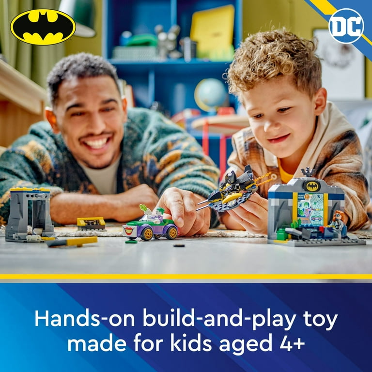 LEGO, DC Batman Batcave Set, 76272, with Batman, Batgirl & The