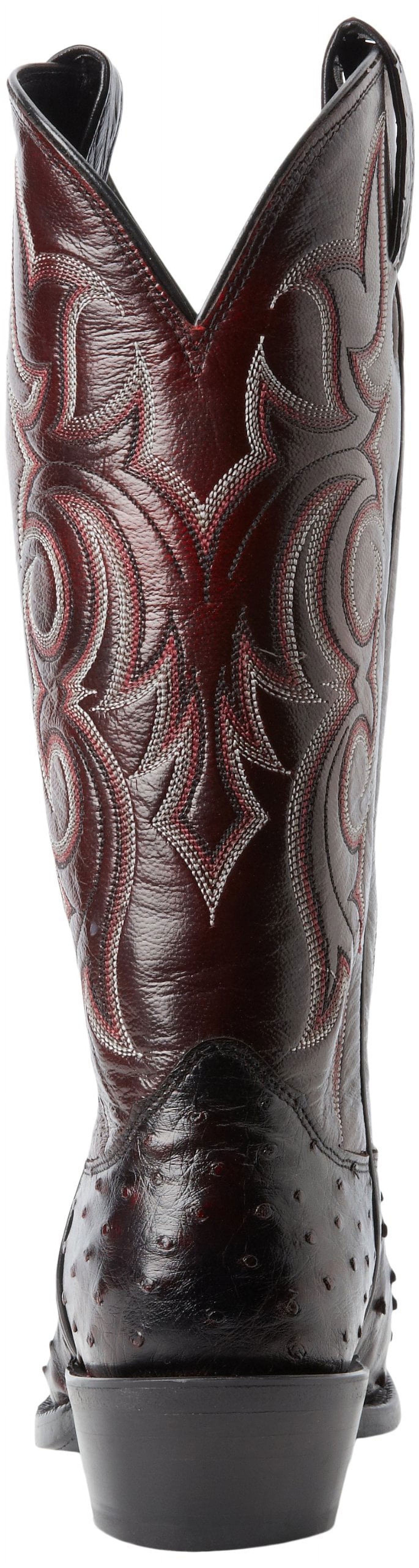 Nocona Boots Men's MD8506 Boot,Black Cherry Full Quill,6 EE US - image 3 of 6
