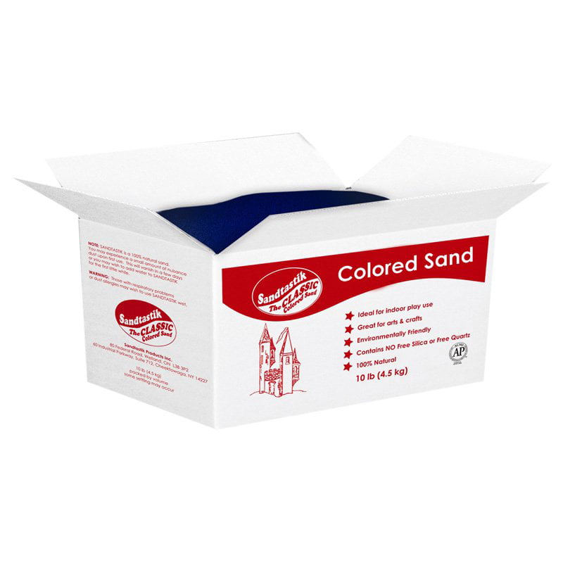 Gold 25 lbs Sandtastik Classic Colored Play Sand 