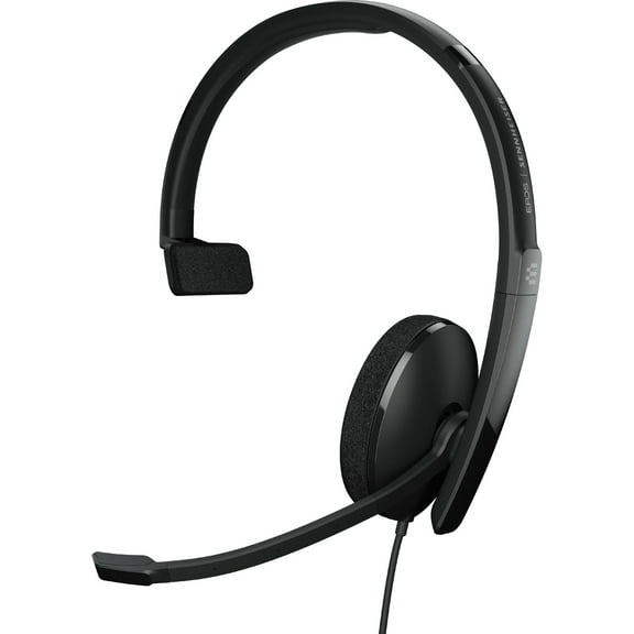 EPOS Sennheiser Adapt 130T Wired Single-Sided Headset 1000899 - Black