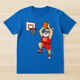 thumbnail image 2 of 67 Basketball Santa T-Shirt – Christmas Sport Meme – Boys' Holiday Cheer, 2 of 6