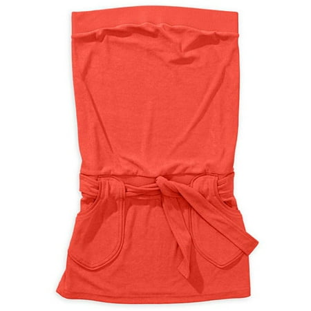 No Boundaries - Juniors Terry Tube Dress