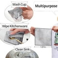 thumbnail image 4 of MXHHR Multi-Surface Cleaning Sheets - Non-Scratch Heavy-Duty Cleaning Sheet for Dishes, Pots & Countertops, Microfiber, 10 Count, 10 Pack, 4 of 5
