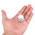 thumbnail image 5 of 2 Pcs Aluminium Potentiometer Knobs, 1/4" (6mm) Universal Volume Tone Control Knobs with Oval Groove Indicator, 4/5" Silver(30x20mm), 5 of 7