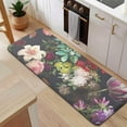 thumbnail image 5 of Pioneer Flower Floral Print Pattern Kitchen Rug Mat,Kitchen Runner Rugs Non Skid Washable,Decorative Kitchen Floor Mats for Kitchen,Sink,Laundry,17"x47.2", 5 of 7