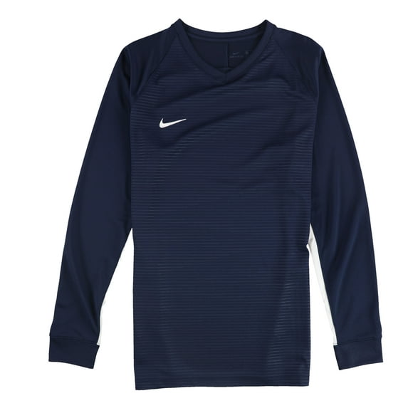 Nike Womens Tiempo Premier Soccer Jersey, Blue, Large