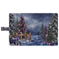 thumbnail image 4 of PKQWTM Christmas Gifts Trees Outdoor Winter Snowy Landscape Book Cover Book Protector Book Sleeve Book Pouch Book Bag 6x9 inch, 4 of 4