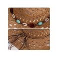 thumbnail image 6 of Deago Straw Cowboy Hat for Women and Men Western Cowgirl Hat with Shapeable Wide Brim Hollow Out Summer Beach Sun Hats (Coffee), 6 of 8