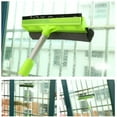 thumbnail image 5 of Window Scraper, Retractable Handle, 2 In 1 Window Cleaning Tool With Doublesided Blade Rubber And Washing Sponge For Glass Doors, Cars, Bathrooms, 5 of 8