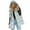 Gray, variant on Quinlirra Puffer Vest Women with Hood Women's Faux-FurGilet Sleeveless Waistcoat Body Solid Color Hooded Jacket Coat Outwear Tops