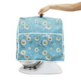 thumbnail image 4 of ZIATUBLES Dust Cover for Kitchen Stand Mixer Multi-Functional Small Kitchen Appliance with Front Pockets Easy to Clean Compatible with 4.5-5 Quart Mixers, Daisy Light Blue, 4 of 7