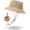 Khaki, variant on Waterproof Bucket Rain Hat,Foldable Outdoor UV Protection Sun Hats and Quick Dry Boonie Hat for Hiking